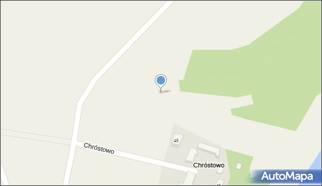Chróstowo, Chróstowo, 46e, mapa Chróstowo