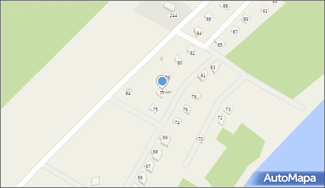 Chróstowo, Chróstowo, 77, mapa Chróstowo