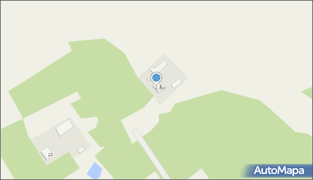 Chrostowo-Zalesie, Chrostowo-Zalesie, 9, mapa Chrostowo-Zalesie