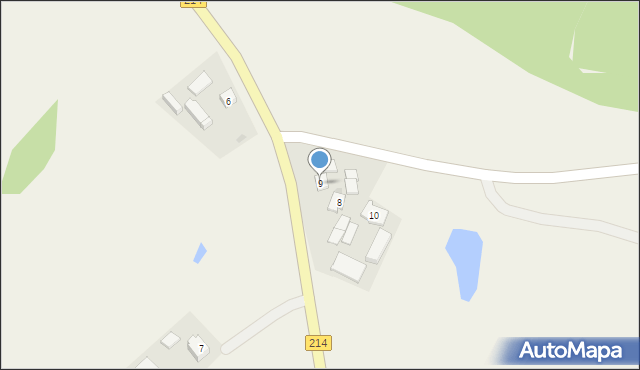Chrósty, Chrósty, 9, mapa Chrósty