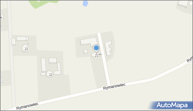 Chrósty Wysińskie, Chrósty Wysińskie, 21, mapa Chrósty Wysińskie