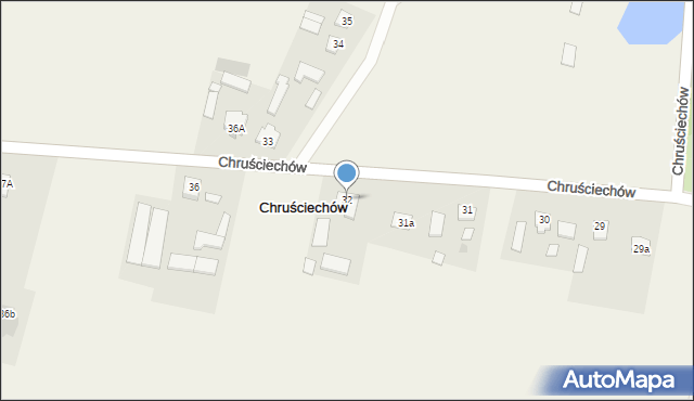 Chruściechów, Chruściechów, 32, mapa Chruściechów