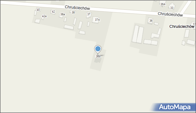 Chruściechów, Chruściechów, 36b, mapa Chruściechów