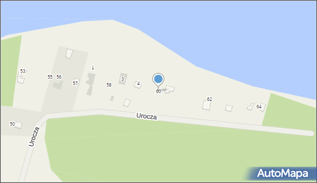 Chruściele, Chruściele, 60, mapa Chruściele