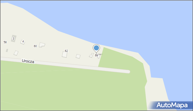 Chruściele, Chruściele, 64, mapa Chruściele