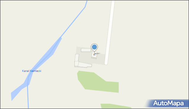 Chruścin, Chruścin, 47, mapa Chruścin