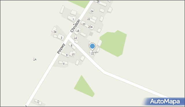 Chruścin, Chruścin, 12, mapa Chruścin