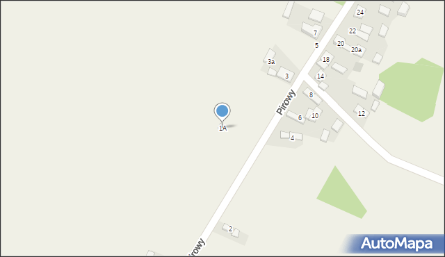 Chruścin, Chruścin, 1A, mapa Chruścin