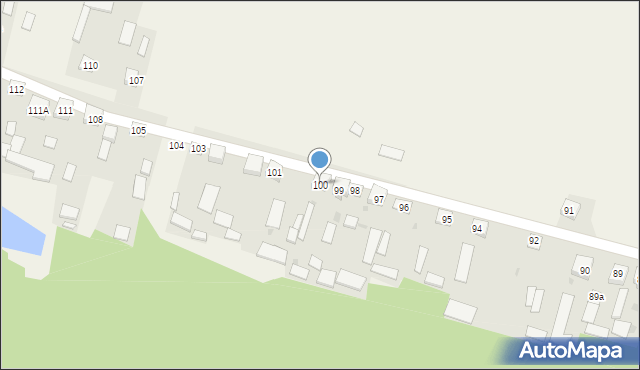 Chruślanki Józefowskie, Chruślanki Józefowskie, 100, mapa Chruślanki Józefowskie