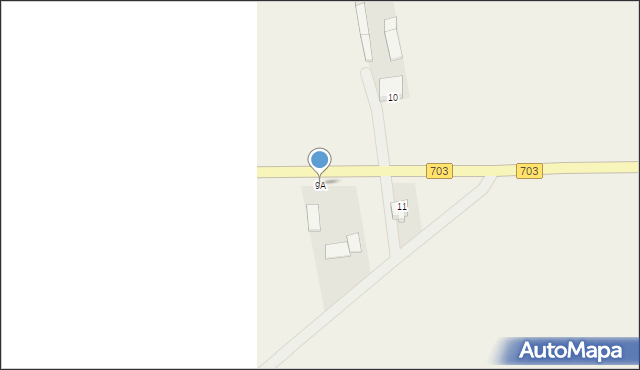 Chruślin, Chruślin, 9A, mapa Chruślin