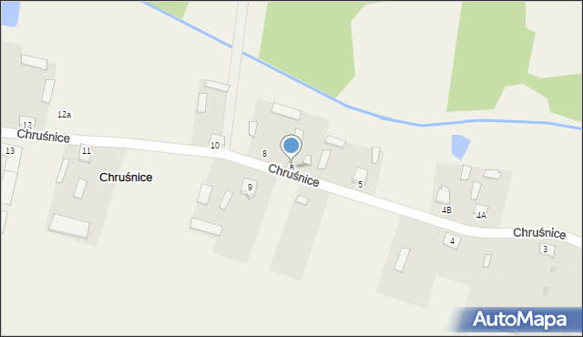 Chruśnice, Chruśnice, 6, mapa Chruśnice