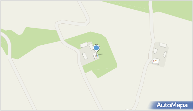 Chrustne, Chrustne, 46, mapa Chrustne