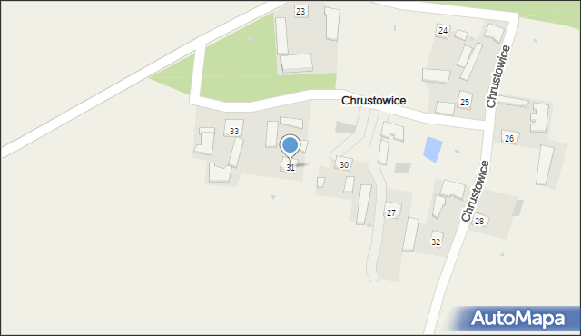 Chrustowice, Chrustowice, 31, mapa Chrustowice