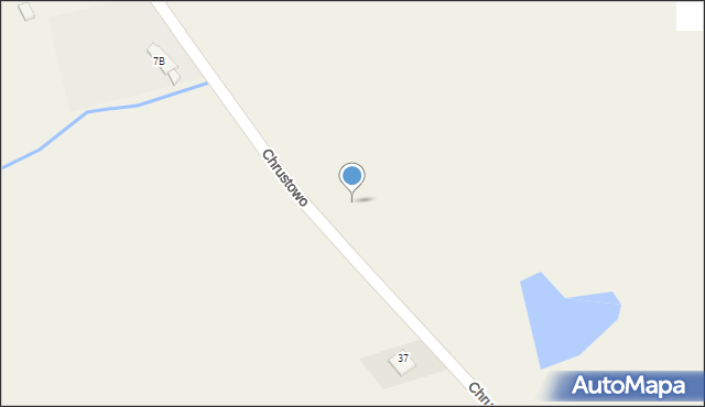 Chrustowo, Chrustowo, 38, mapa Chrustowo