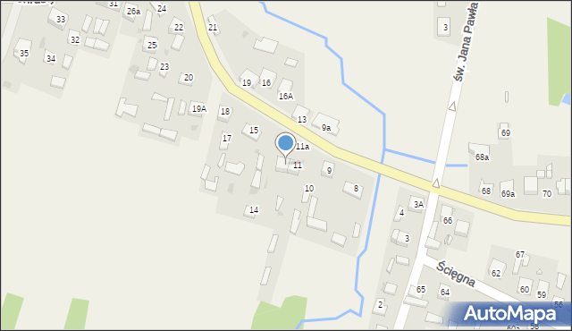 Chrusty, Chrusty, 12, mapa Chrusty