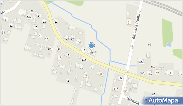 Chrusty, Chrusty, 9a, mapa Chrusty