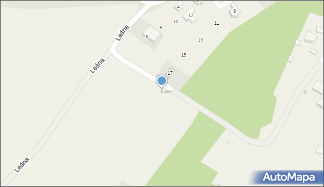 Chrusty, Chrusty, 1d, mapa Chrusty