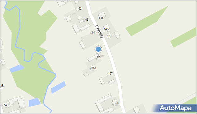 Chrusty, Chrusty, 66, mapa Chrusty