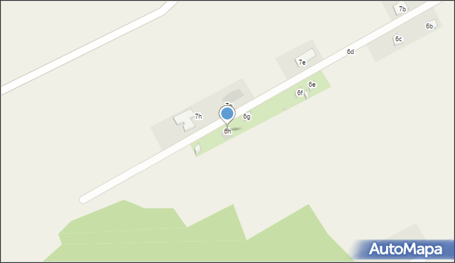 Chrusty, Chrusty, 6h, mapa Chrusty