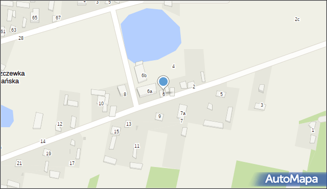 Chruszczewka Włościańska, Chruszczewka Włościańska, 6, mapa Chruszczewka Włościańska