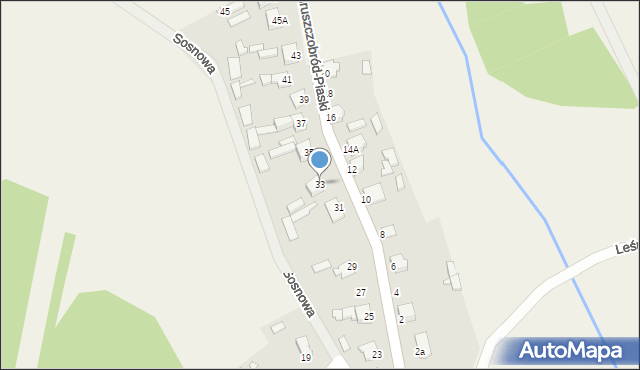 Chruszczobród-Piaski, Chruszczobród-Piaski, 33, mapa Chruszczobród-Piaski