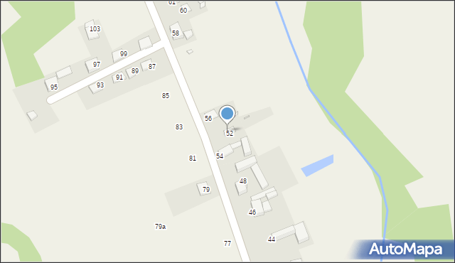 Chruszczobród-Piaski, Chruszczobród-Piaski, 54a, mapa Chruszczobród-Piaski