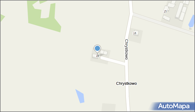 Chrystkowo, Chrystkowo, 18, mapa Chrystkowo
