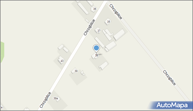 Chrząblice, Chrząblice, 38, mapa Chrząblice