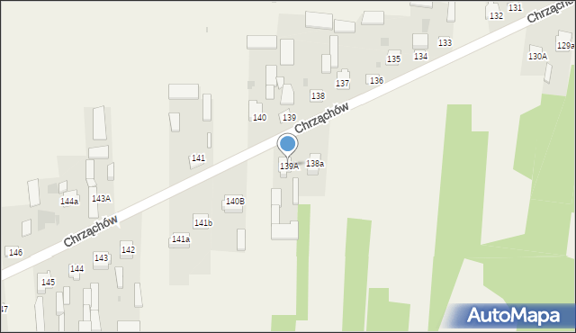 Chrząchów, Chrząchów, 139A, mapa Chrząchów