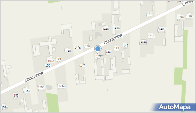 Chrząchów, Chrząchów, 145, mapa Chrząchów