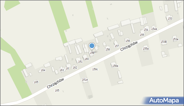Chrząchów, Chrząchów, 159, mapa Chrząchów