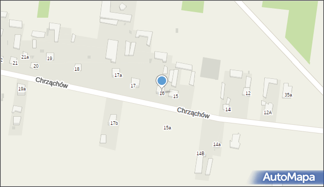 Chrząchów, Chrząchów, 16, mapa Chrząchów