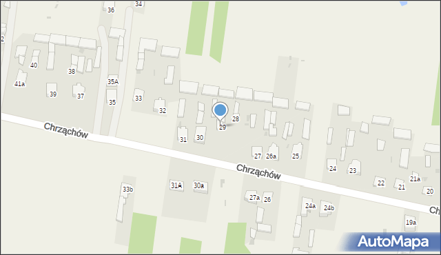 Chrząchów, Chrząchów, 29, mapa Chrząchów