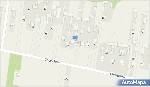 Chrząchów, Chrząchów, 45, mapa Chrząchów