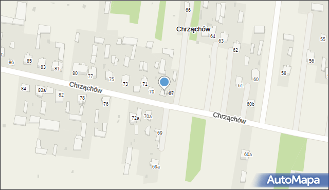 Chrząchów, Chrząchów, 68, mapa Chrząchów