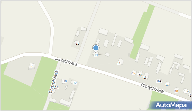 Chrząchówek, Chrząchówek, 13, mapa Chrząchówek
