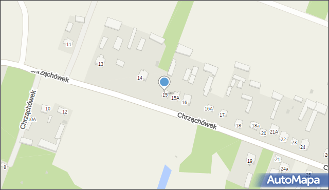 Chrząchówek, Chrząchówek, 15, mapa Chrząchówek
