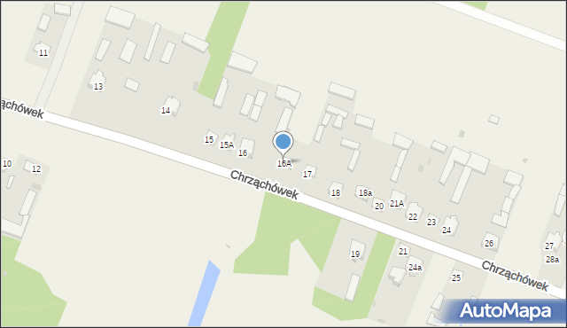 Chrząchówek, Chrząchówek, 16A, mapa Chrząchówek