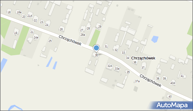 Chrząchówek, Chrząchówek, 30, mapa Chrząchówek