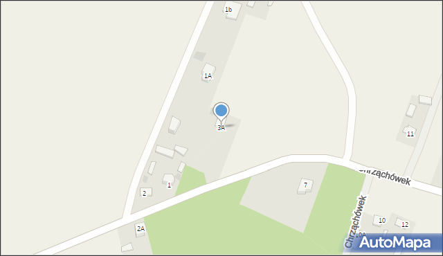 Chrząchówek, Chrząchówek, 3A, mapa Chrząchówek