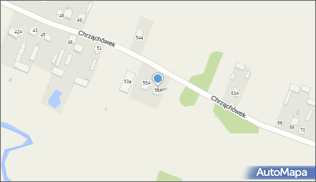 Chrząchówek, Chrząchówek, 56A, mapa Chrząchówek