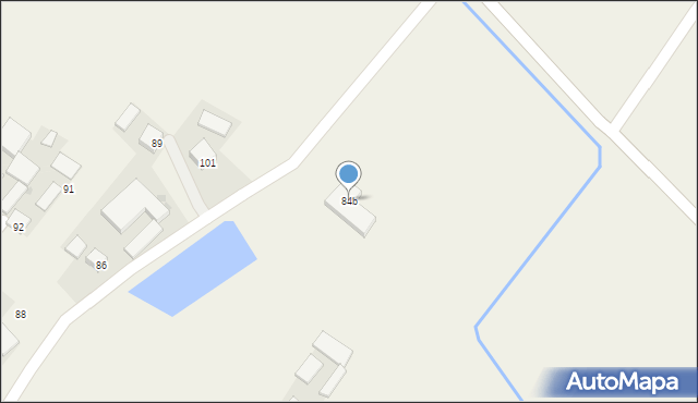 Chrzanów, Chrzanów Pierwszy, 84b, mapa Chrzanów