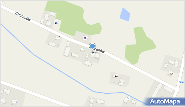 Chrzanów, Chrzanów, 50, mapa Chrzanów