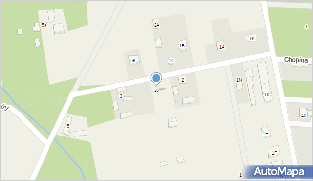 Chrzanów Duży, Chrzanów Duży, 2b, mapa Chrzanów Duży