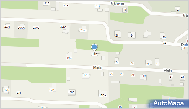 Chrzanów Mały, Chrzanów Mały, 19B, mapa Chrzanów Mały