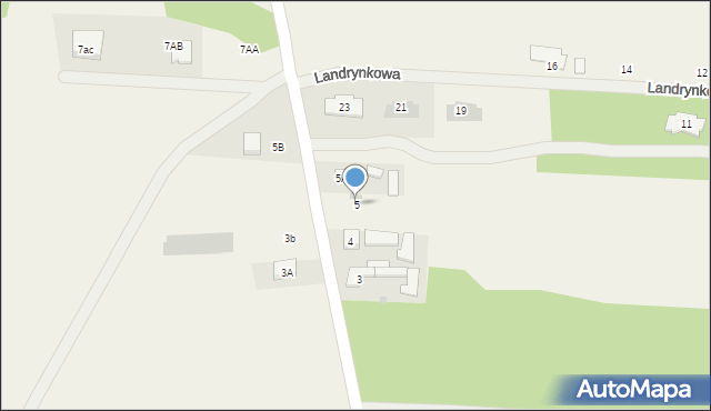 Chrzanów Mały, Chrzanów Mały, 5, mapa Chrzanów Mały