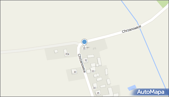 Chrzanowice, Chrzanowice, 31, mapa Chrzanowice