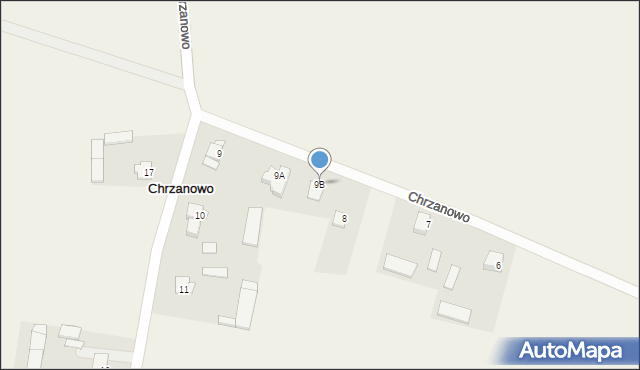 Chrzanowo, Chrzanowo, 9B, mapa Chrzanowo