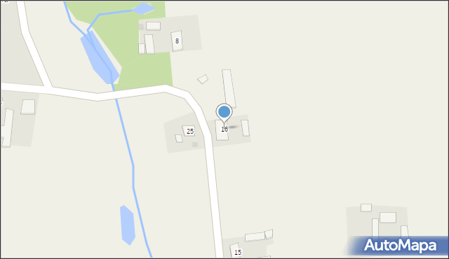 Chrzanowo, Chrzanowo, 16, mapa Chrzanowo