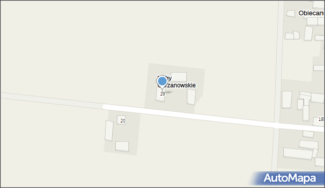 Chrzanowo, Chrzanowo, 19, mapa Chrzanowo